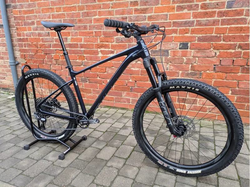 EX DEMO Giant Fathom 1 Mountain Bike Cold Night Blue Large-1