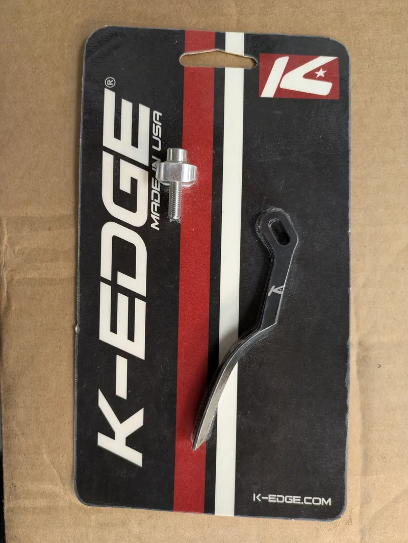 K-Edge Road Braze On Chain Catcher for Shimano - Black