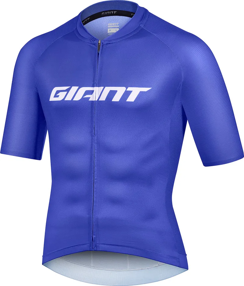 Giant Race Day Short Sleeve Jersey in Blue