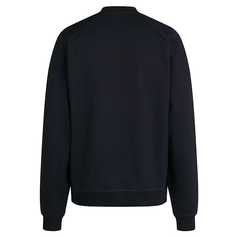 Rapha Men's Cotton Sweatshirt in Black Largo Logo-1