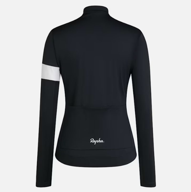 Rapha Women's Core Thermal Long Sleeve Jersey Black-1