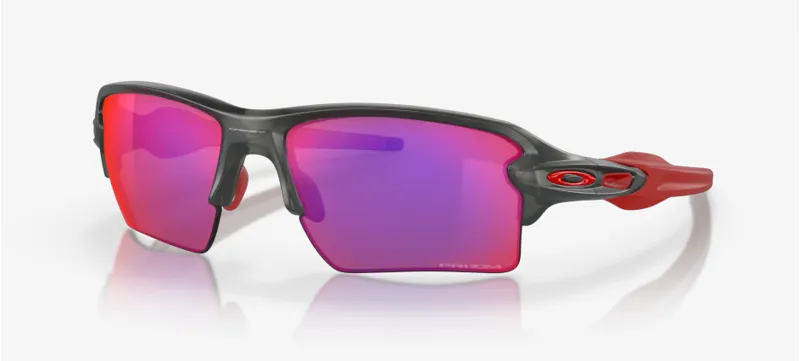 Oakley Flak 2.0 XL Matte Grey Smoke Frame Prizm Road Lens