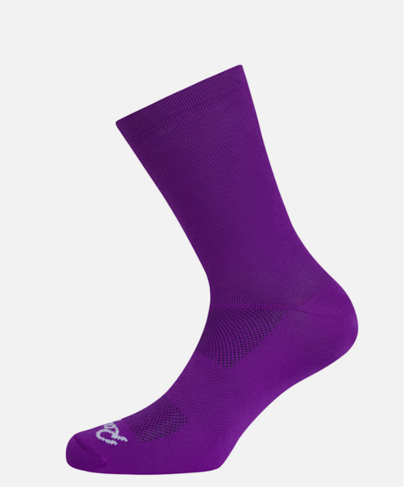 Rapha Logo Socks Ultraviolet/White-1