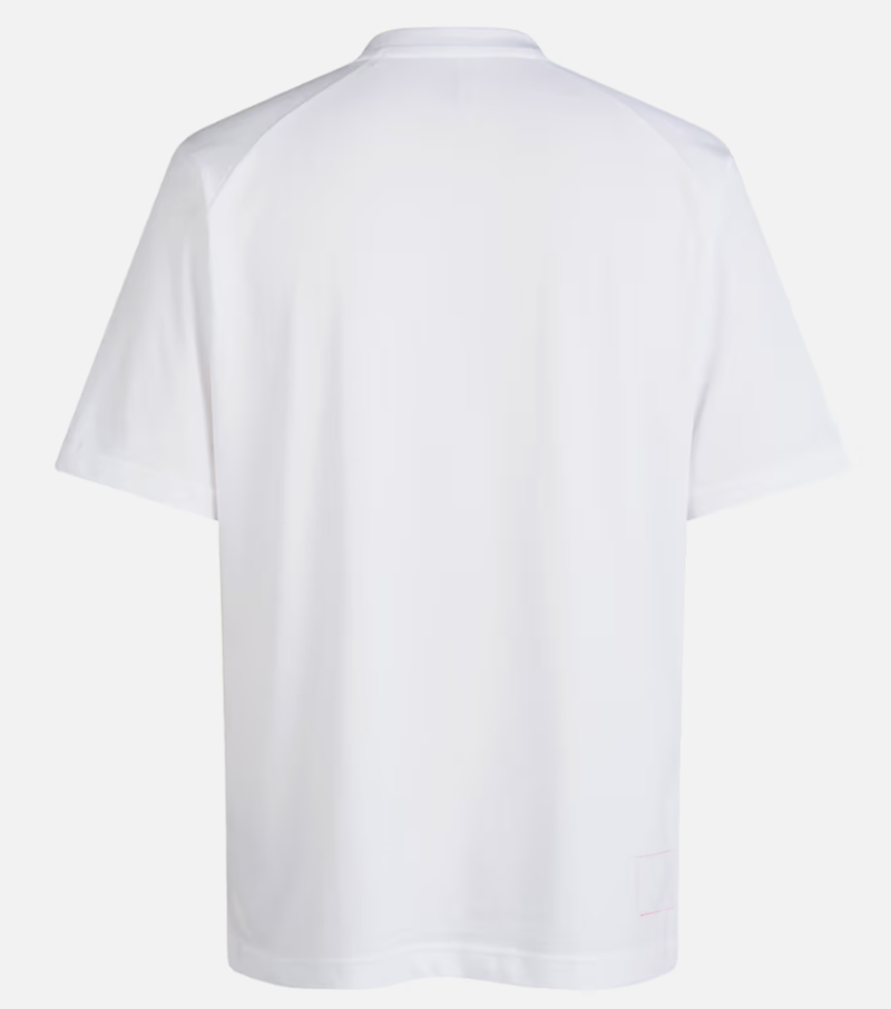 Rapha Men's Cotton Logo T-shirt White/Pink-1