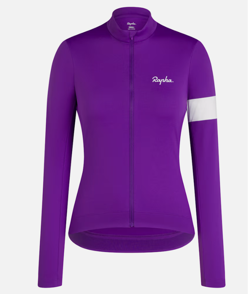 Rapha Women's Core Thermal Long Sleeve Jersey Ultraviolet