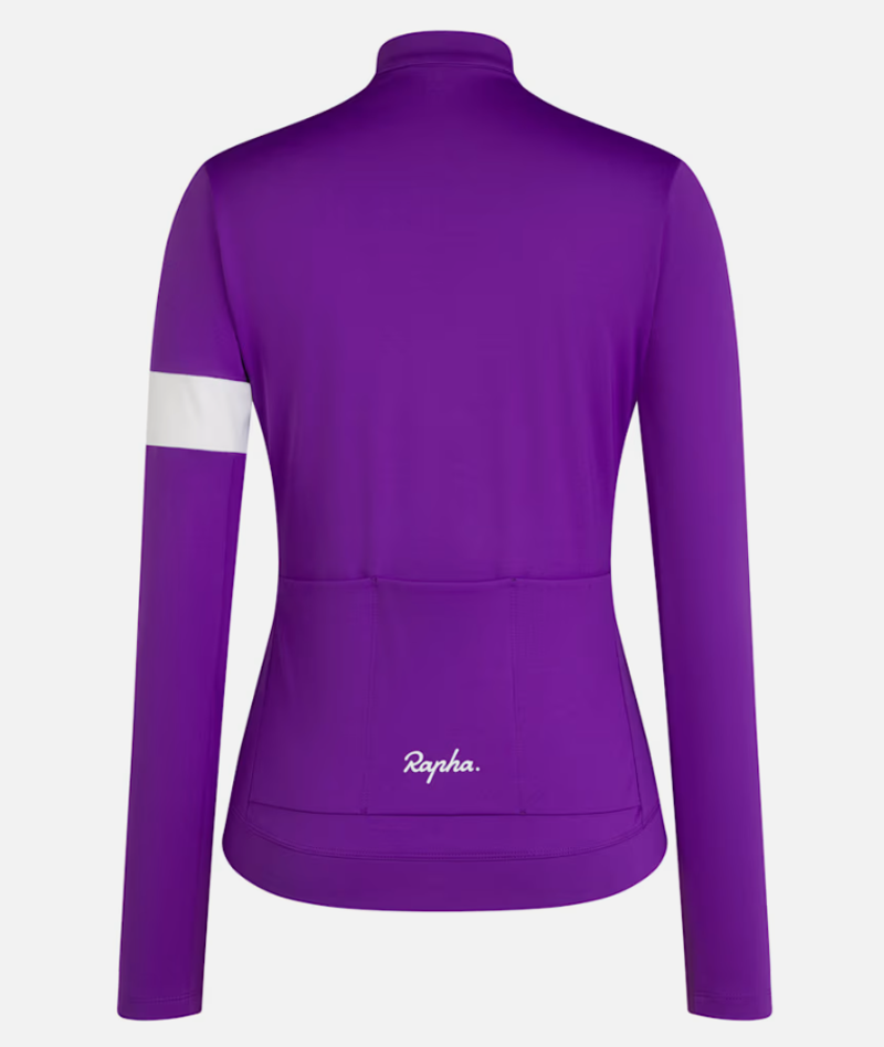 Rapha Women's Core Thermal Long Sleeve Jersey Ultraviolet-1