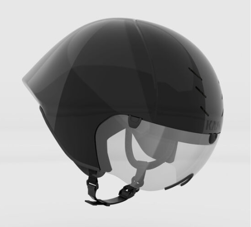 Kask Mistral TT Helmet in Black/Grey 