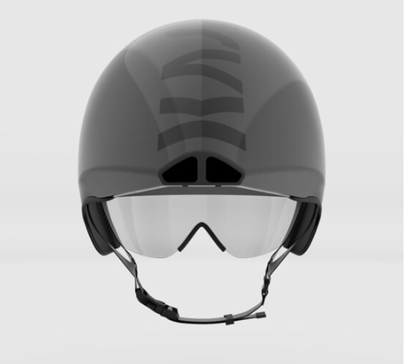 Kask Mistral TT Helmet in Black/Grey -2