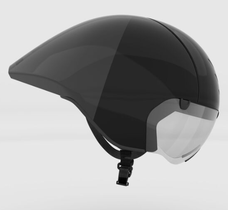 Kask Mistral TT Helmet in Black/Grey -1