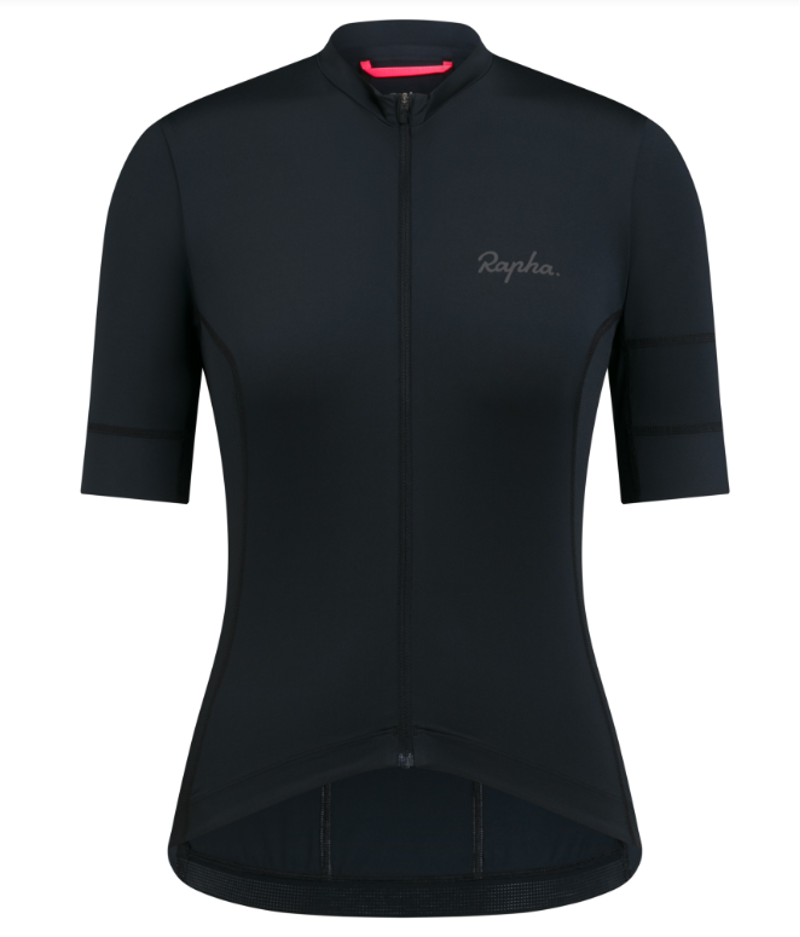 Rapha Women's Brevet Element Jersey Black/Grey Small