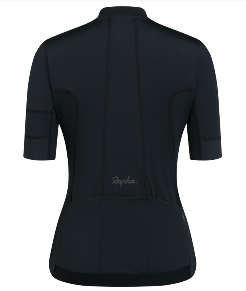 Rapha Women's Brevet Element Jersey Black/Grey Small-1