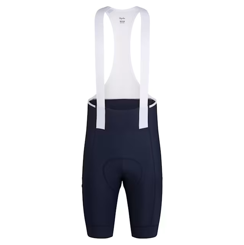 Rapha Men's Brevet Elements Cargo Bib Shorts Darn Navy/White Medium