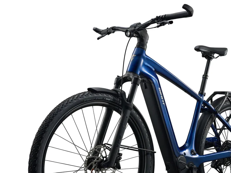 2026 Giant Explore E+ 1 DD Electric Hybrid Bike in Navy-2