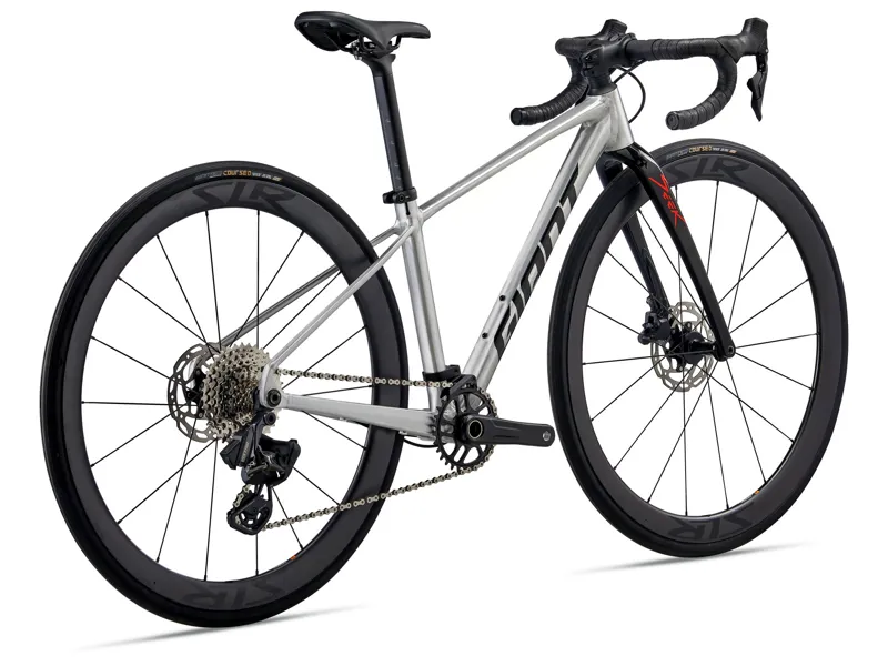 2026 Giant Seek 1 Kids Road Bike in Raw Aluminum-2