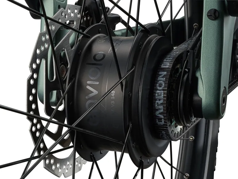 2026 Giant Explore E+ 2 DD Electric Hybrid Bike in Alpine Green-4