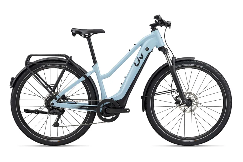 Showroom Liv Amiti E+ 4 Electric Bike in Clear Sky Small