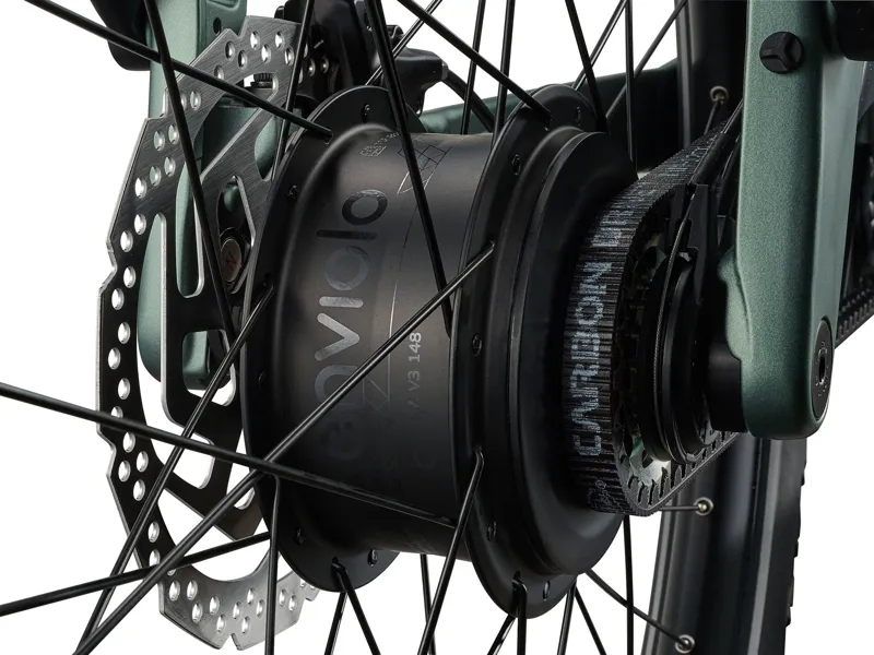2026 Giant Explore E+ 2 STA Electric Hybrid Bike in Alpine Green-9