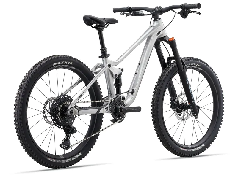 2025 Giant Faith 24 Kids Mountain Bike In Silver-2