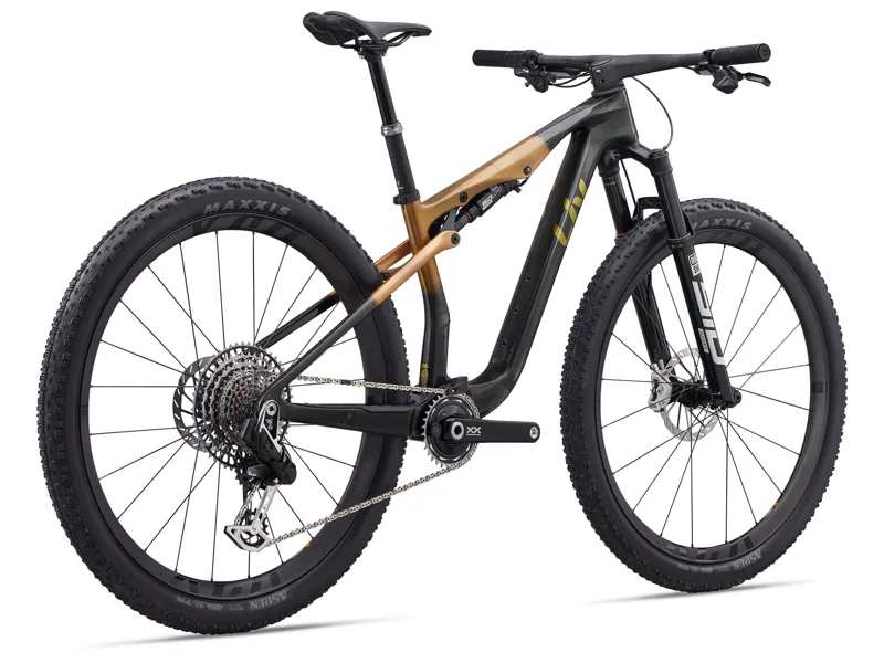 2026 Liv Pique Advanced SL 0 Mountain Bike in Raw Carbon/Steampunk-1