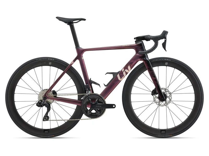 2025 Liv EnviLiv Advanced 1 Road Bike in Pink Mechanic Rose