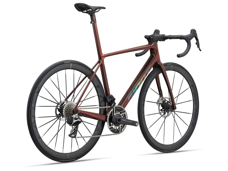 2025 Giant TCR Advanced SL 0 AXS Mens Road Bike in Red-2