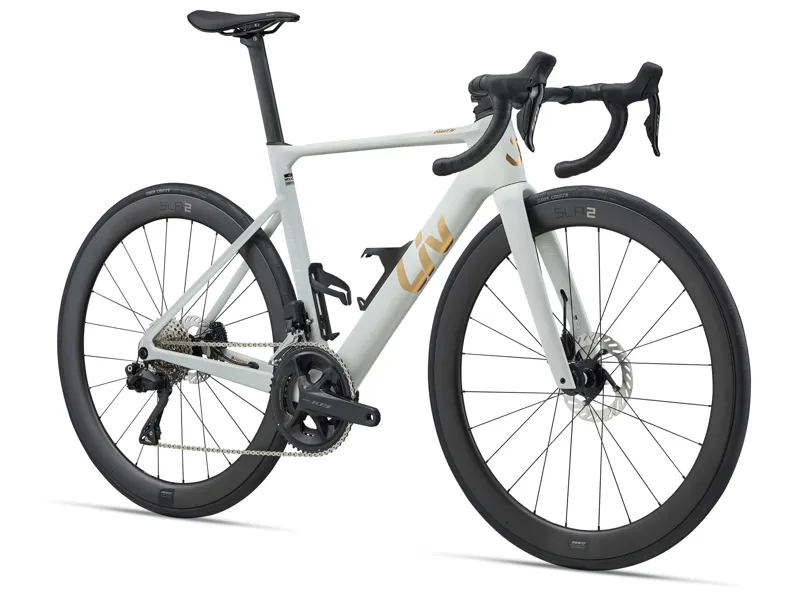 2027 Liv EnviLiv Advanced 1 Road Bike in White-1