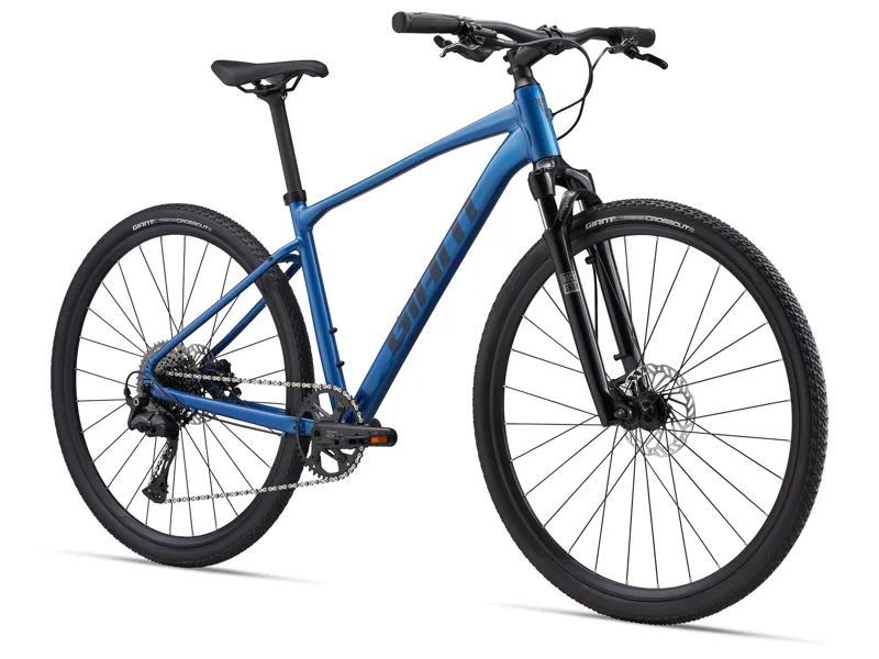 Showroom Giant Roam 1 Hybrid Bike in Electron Blue Medium-1