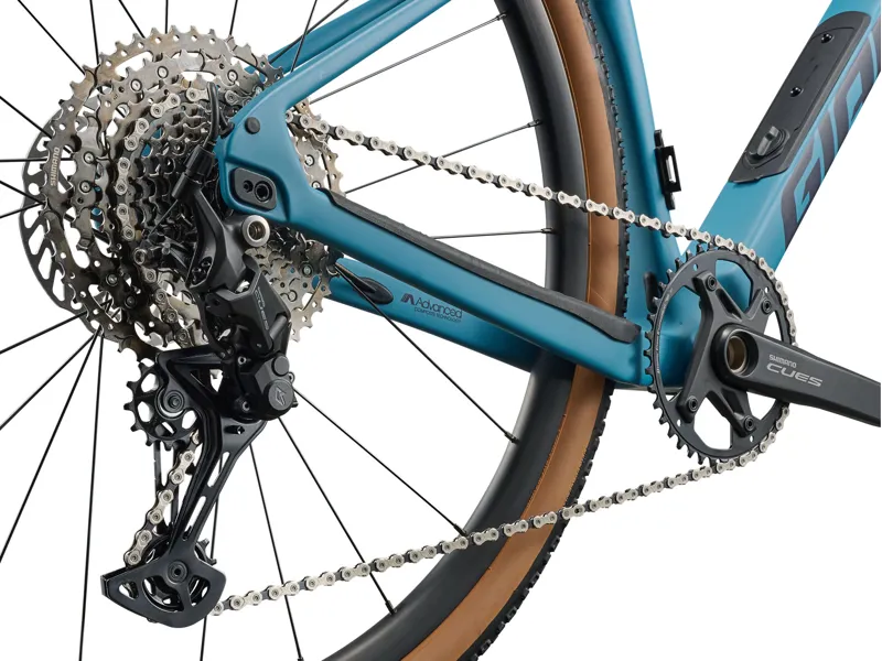 Showroom Giant Revolt Advanced 3 Gravel Bike in Aquarium Medium-5