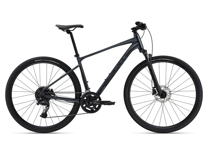 2024 Giant Roam 1 Disc Hybrid Bike in Medium Black Diamond