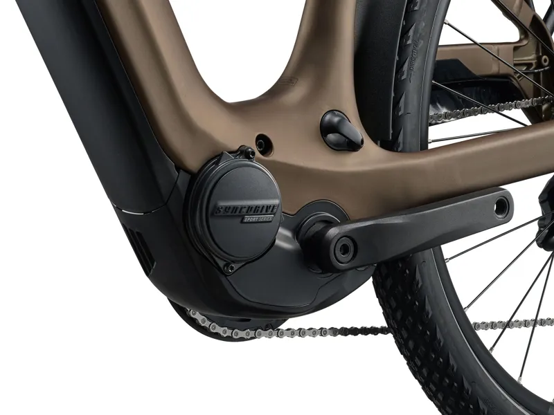 2026 Giant Explore E+ 3 DD Electric Hybrid Bike in Pyrite Brown-4