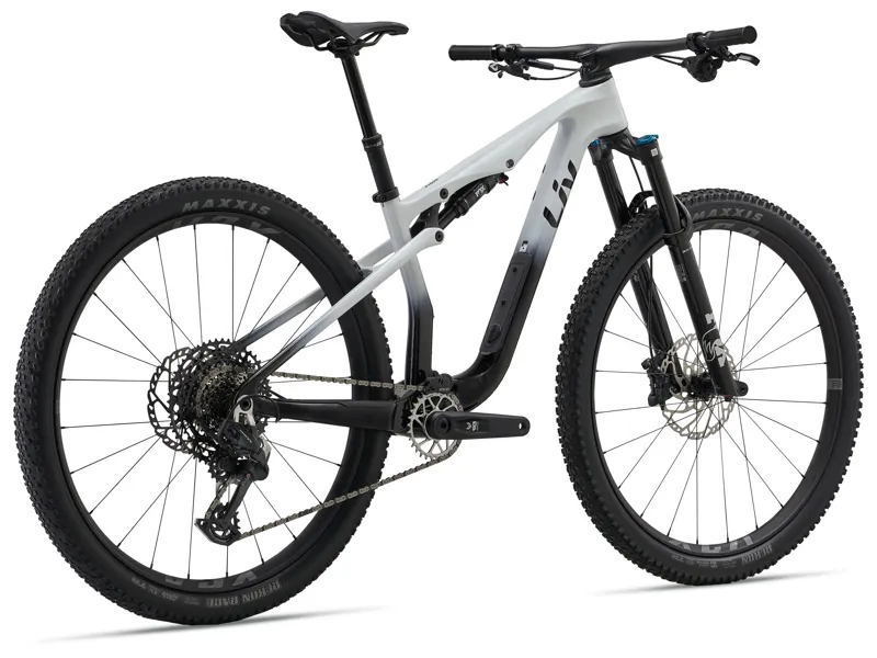 2026 Liv Pique X Advanced SL 2 Mountain Bike in White/Carbon-1