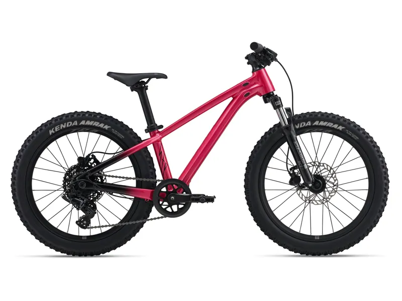 2026 Liv STP 20 FS Kids Mountain Bike in Hot Pink