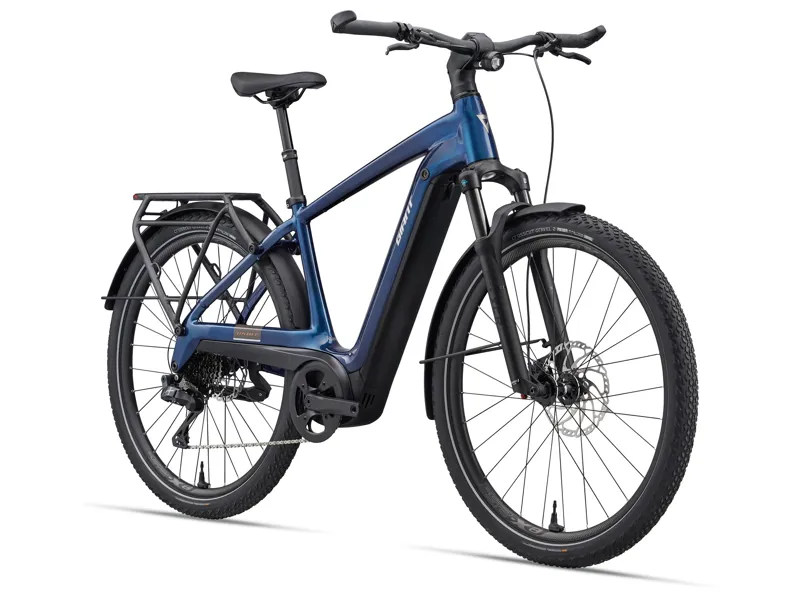2026 Giant Explore E+ 1 DD Electric Hybrid Bike in Navy-1