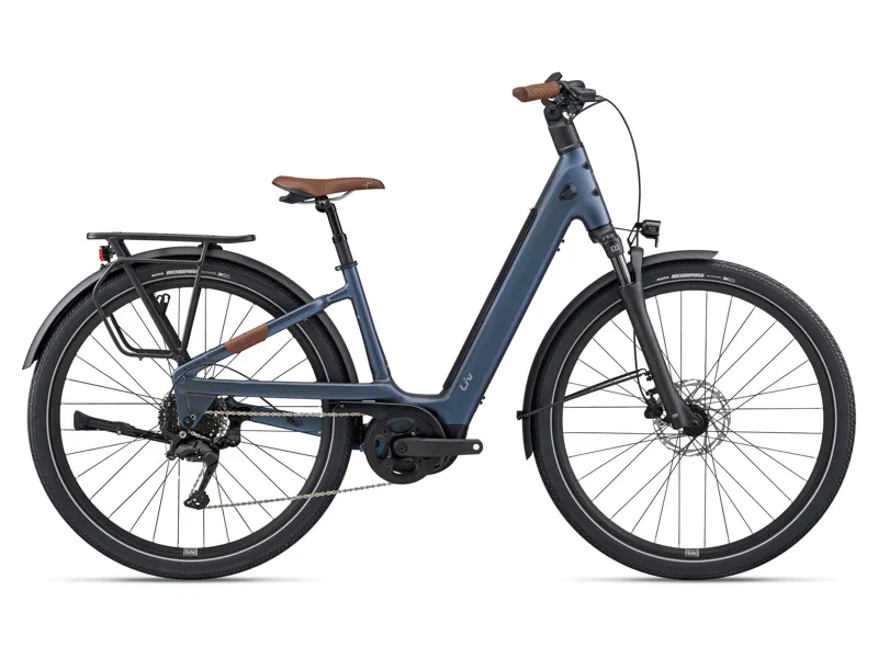 2026 Liv Allure E+ 2 Women's Electric Bike in Blue Twilight