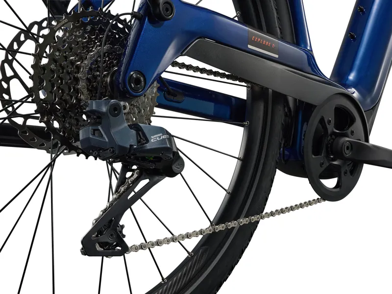 2026 Giant Explore E+ 1 DD Electric Hybrid Bike in Navy-7