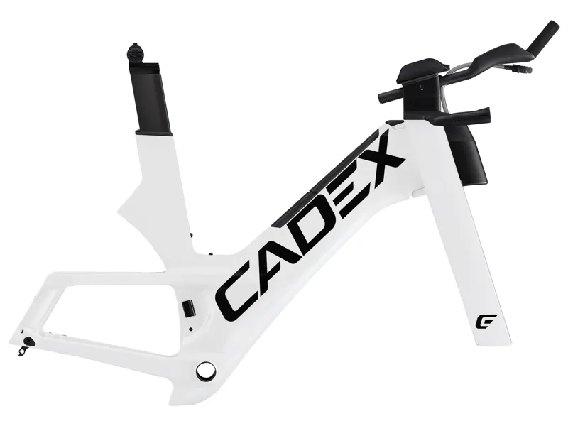 Cadex Tri Frameset White