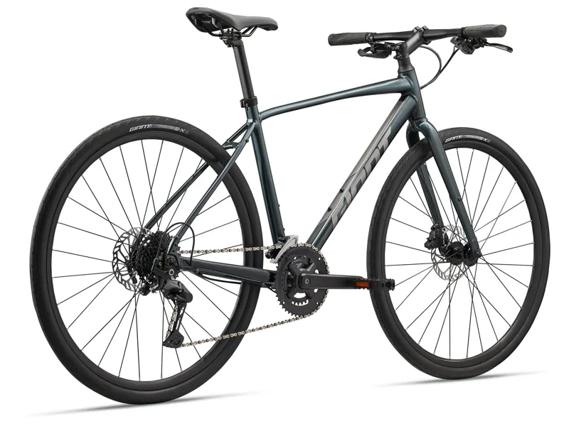2026 Giant Escape 2 Disc Hybrid Bike in Asphalt Green-1