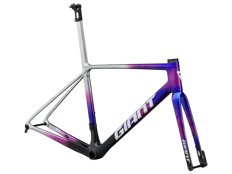 2026 Giant TCR Advanced SL Team Frameset in Purple/Grey-1