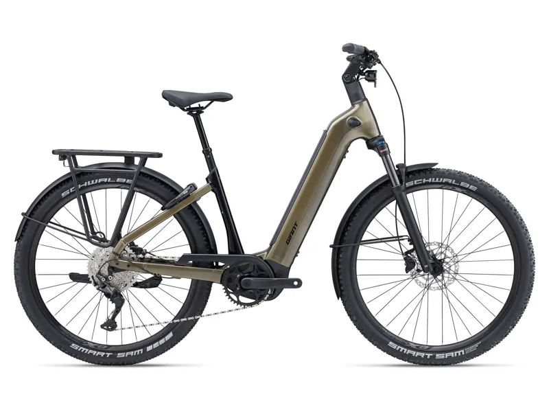 2024 Giant AnyTour X E+ 3 Electric Bike in Pyrite Brown