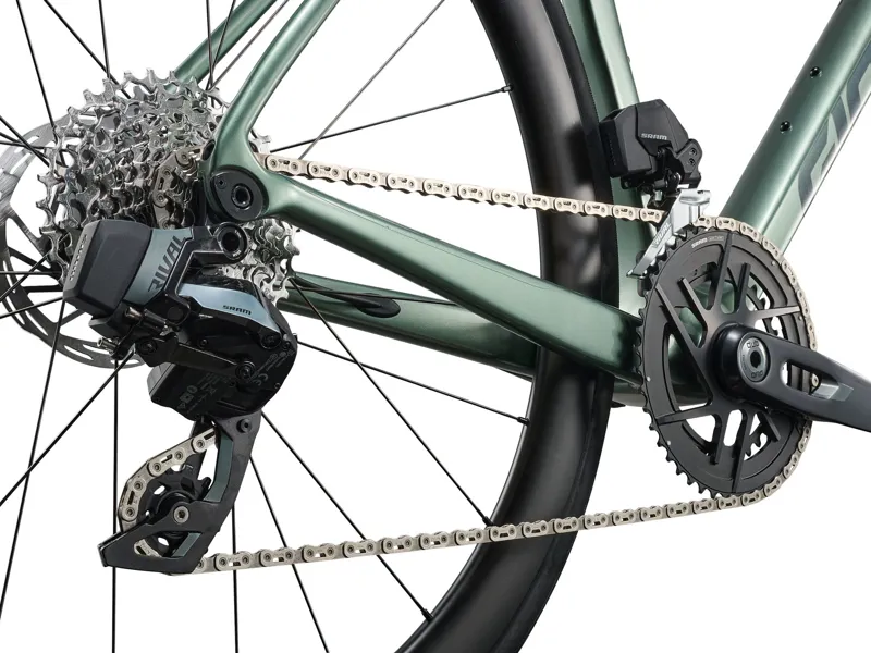 2026 Giant TCR Advanced 0 AXS Men's Road Bike in Alpine Green-5