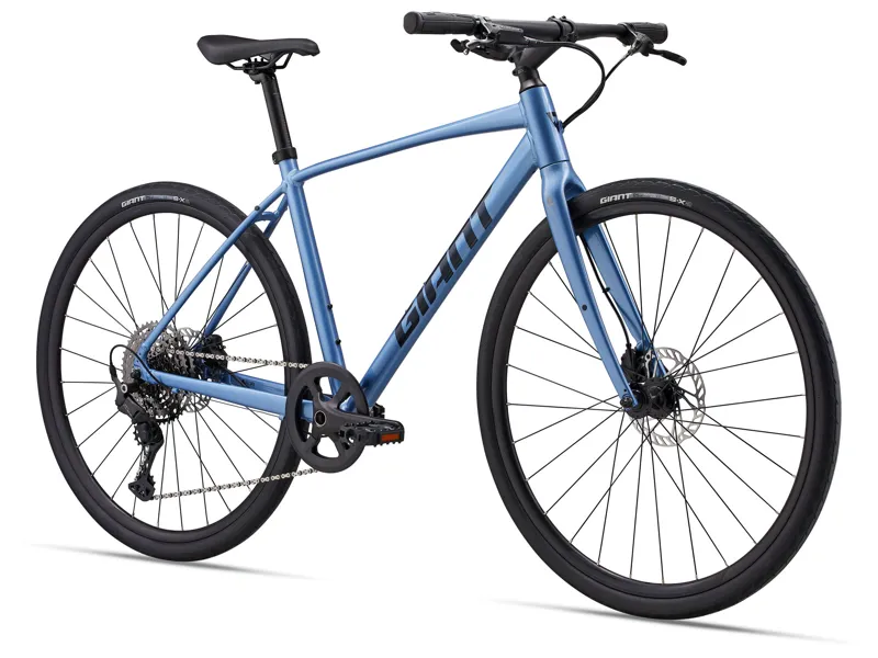 2026 Giant Escape 1 Disc Hybrid Bike in Frost Silver-1