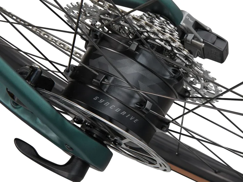 Giant Defy Advanced E+ Elite AR E-Road Bike In Matte Kelp Forest-7