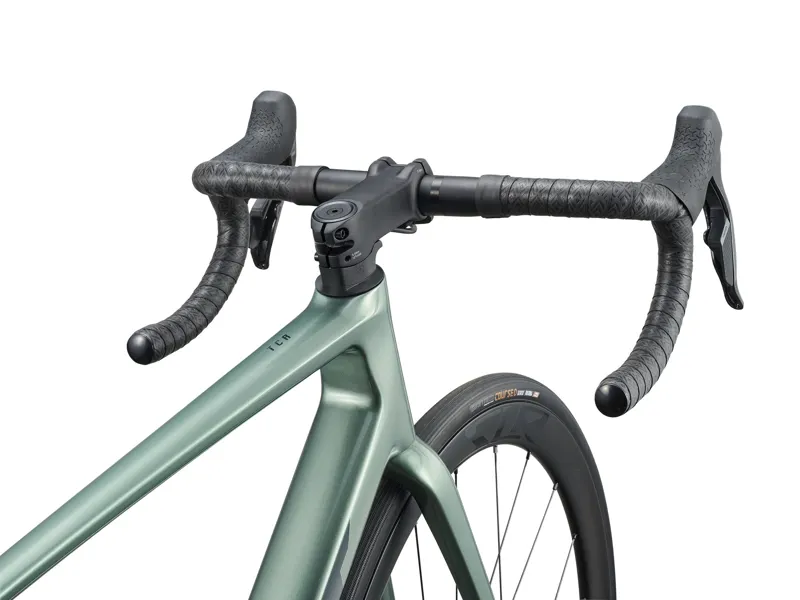 2026 Giant TCR Advanced 0 AXS Men's Road Bike in Alpine Green-1