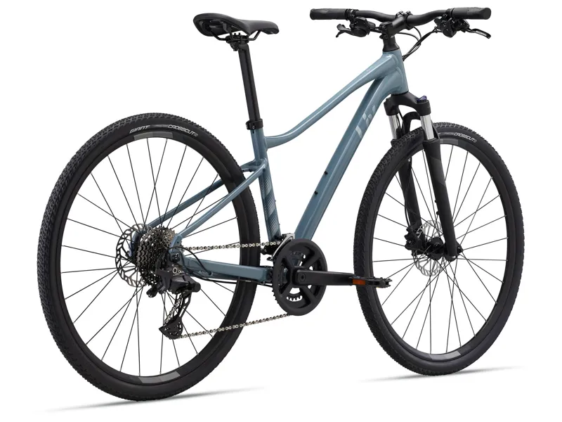 2026 Liv Rove 2 Hybrid Bike in Grey Cloud-1