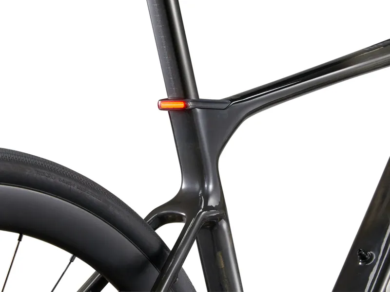 2025 Giant Defy Advanced E+ Elite 1 E-Road Bike In Raw Carbon-7