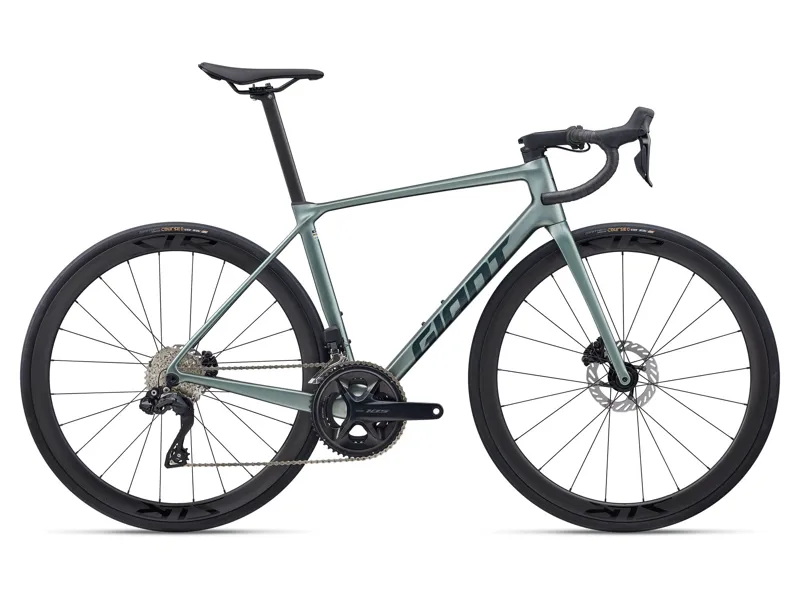 2026 Giant TCR Advanced 0 Men's Road Bike in Alpine Green