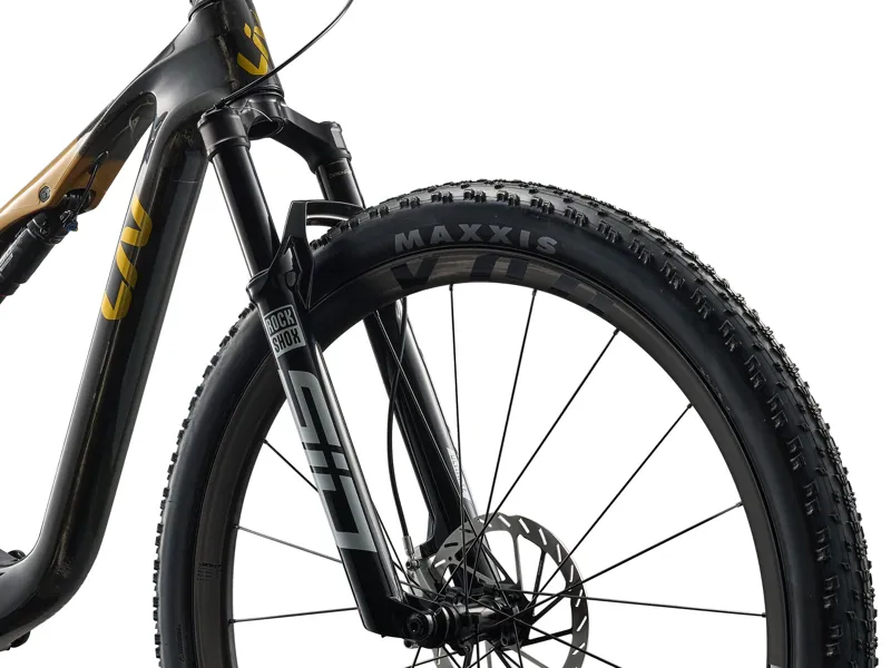 2026 Liv Pique Advanced SL 0 Mountain Bike in Raw Carbon/Steampunk-5