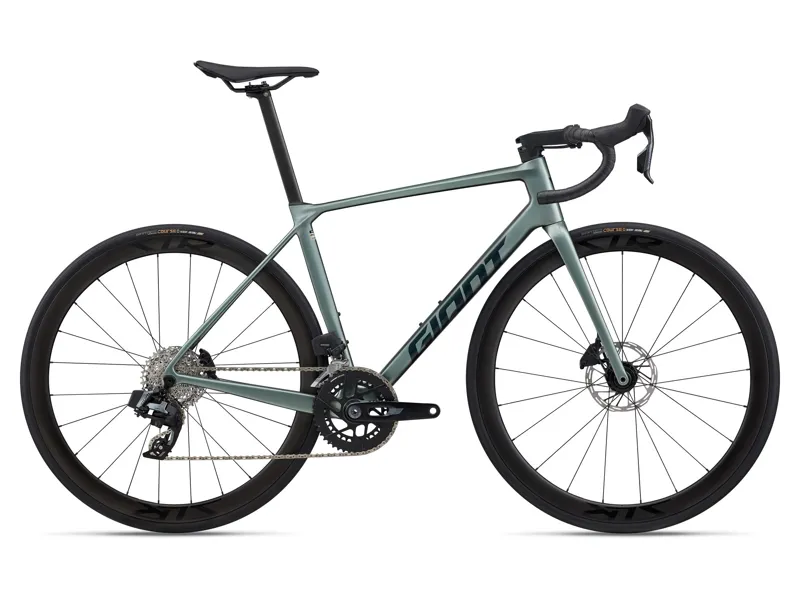 2026 Giant TCR Advanced 0 AXS Men's Road Bike in Alpine Green