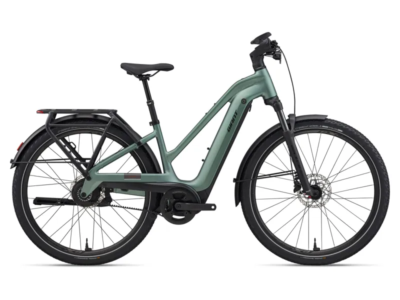 2026 Giant Explore E+ 2 STA Electric Hybrid Bike in Alpine Green