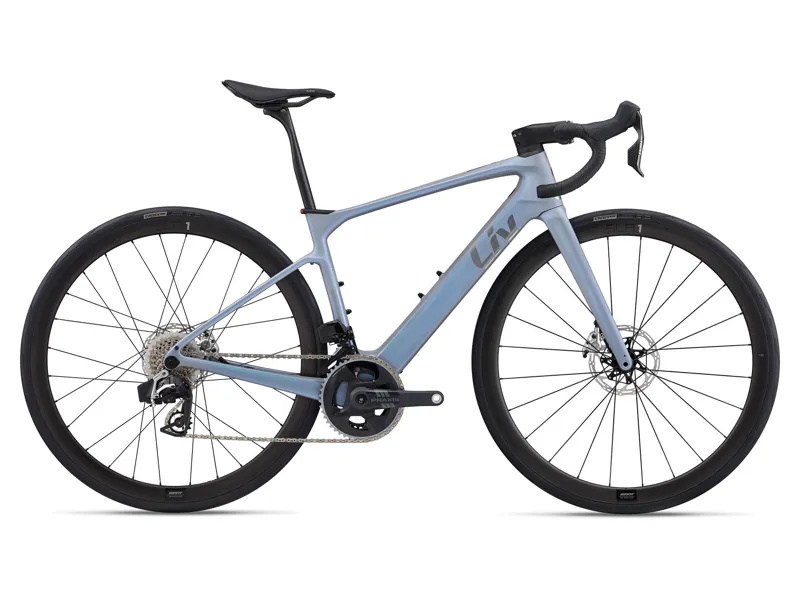 2026 Liv Avail Advanced E+ Elite 0 Electric Road Bike in Moonstone